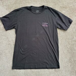 Lost Surfboards Men's Charcoal Tee with Purple Accent